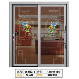 廣東鋁合金門(mén)窗廠 85至尊推拉門(mén)系列